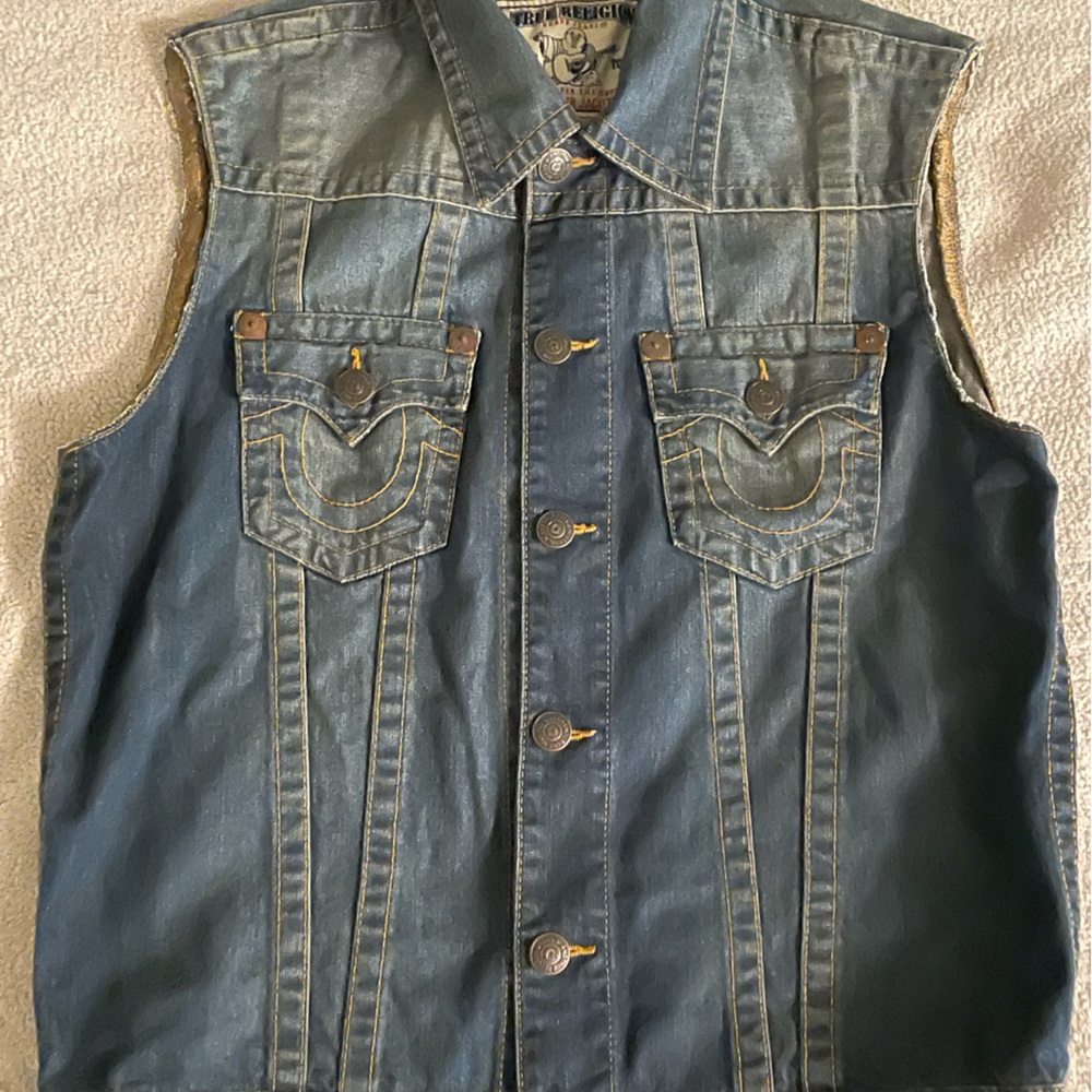 Denim vest